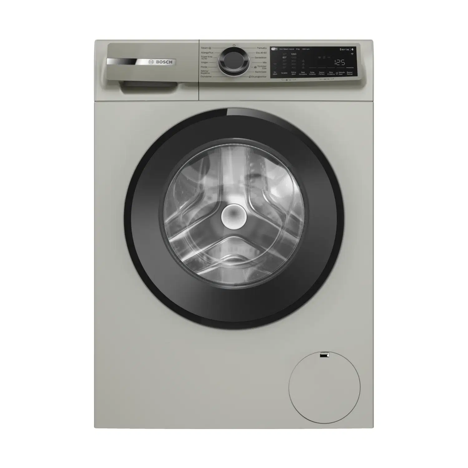 Bosch WGK242ZXTR 1200 Devir 9 kg Çamaşır Makinesi