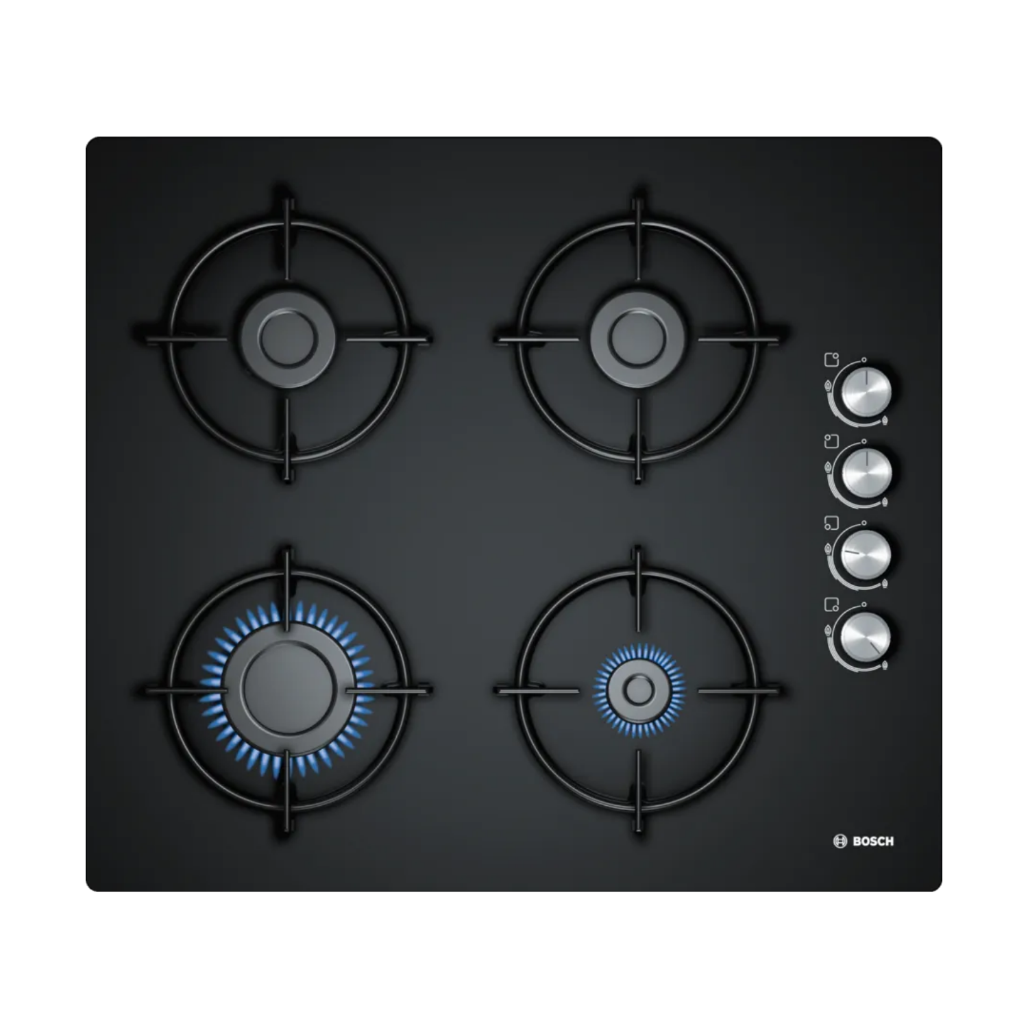 Bosch POP6C6O10O Siyah Cam Ankastre Ocak