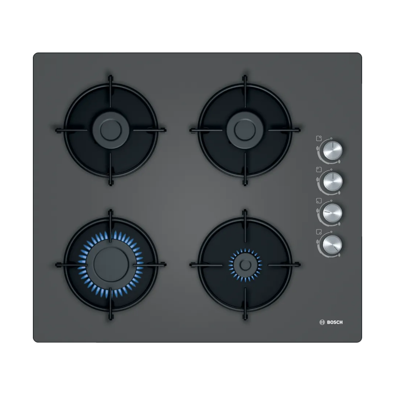 Bosch POP6C9O10O Gri Cam Ankastre Ocak