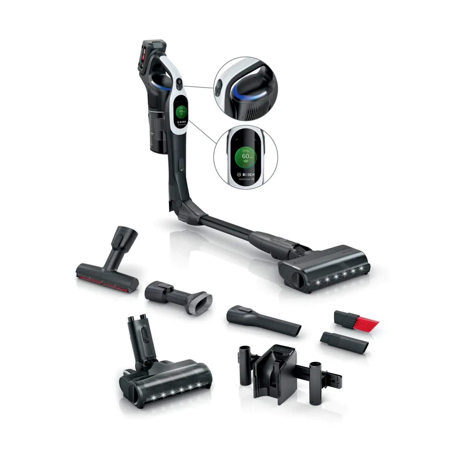 Bosch Unlimited 10 BCS1041WAC Şarjlı Dikey Süpürge